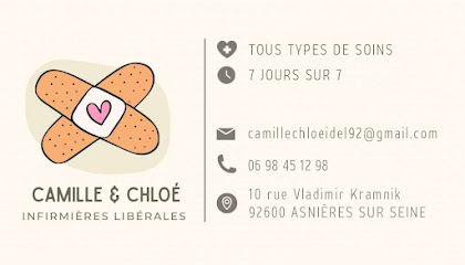 Infirmières Libérales Camille & Chloé Infirmière à Asnières-sur-Seine
