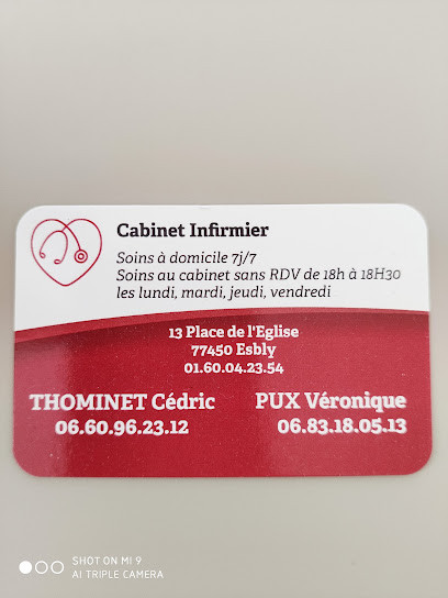 Cedric Thominet, Cabinet Infirmier à Esbly
