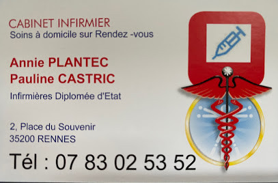 Cabinet infirmier PLANTEC/CASTRIC, Cabinet Infirmier à Rennes