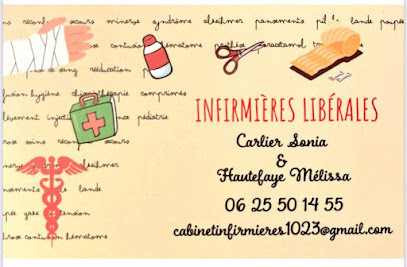 Carlier Sonia & Hautefaye Melissa Infirmière à Montescourt-Lizerolles