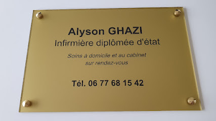 Alyson Ghazi - Infirmière Libérale - Infirmière À Domicile, Infirmière à Mouans-Sartoux