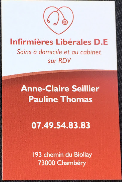 Infirmière Anne-Claire Seillier, Cabinet Infirmier à Chambéry