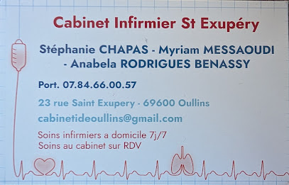 Cabinet Infirmier St Exupéry Infirmière à Oullins-Pierre-Bénite