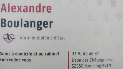 infirmier saint inglevert - Boulanger Alexandre, Cabinet Infirmier à Saint-Inglevert