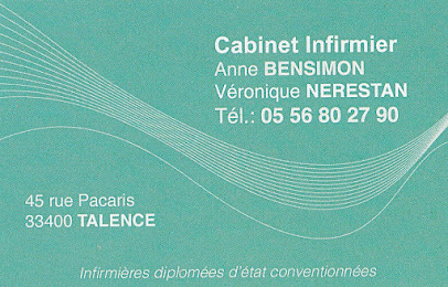 Cabinet Infirmier Bensimon Nerestan Infirmière à Talence