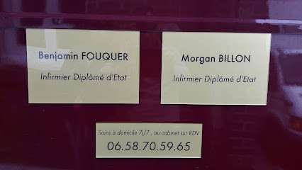 Infirmiers : Benjamin Fouquer et Morgan Billon (Cabinet infirmier, Soins à domicile), Cabinet Infirmier au Petit-Quevilly