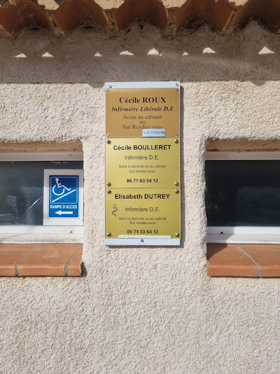 Infirmière Boulleret Cécile, Infirmière aux Salles-sur-Verdon