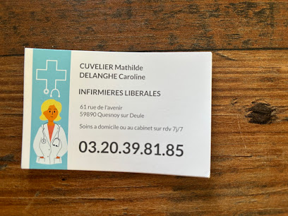 Cuvelier Mathilde Infirmière à Quesnoy-sur-Deûle