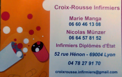 Münzer Nicolas Et Bois Virginie Infirmière à Lyon 04
