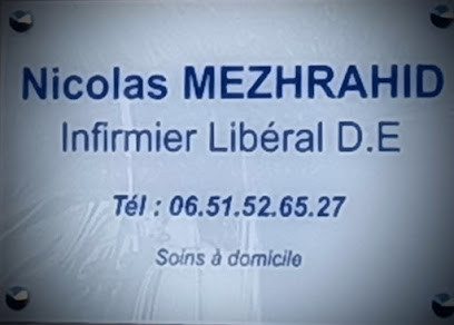 Nicolas MEZHRAHID - INFIRMIER LIBÉRAL 13012, Cabinet Infirmier à Marseille 12