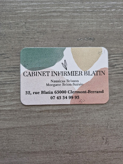 Cabinet Infirmier Blatin Infirmière à Clermont-Ferrand