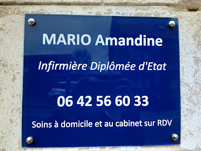 Mario Amandine, Infirmière à Villers-Bretonneux