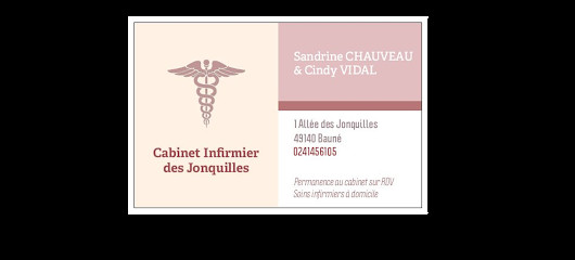 Cabinet infirmier des jonquilles Chauveau Sandrine et Vidal Cindy, Cabinet Infirmier à Loire-Authion