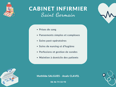 Cabinet Infirmier Saint Germain - Anaïs Clavel Et Mathilde Salgues Infirmière à Brive-la-Gaillarde