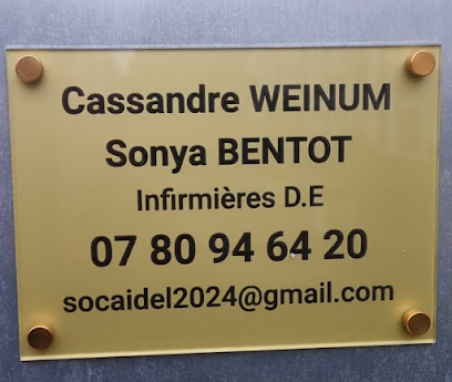 Infirmières Libérales Bentot Sonya, Weinum Cassandre Infirmière à Versailles