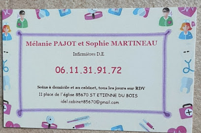 Martineau Sophie Pajot Mélanie Infirmière à Saint-Étienne-du-Bois