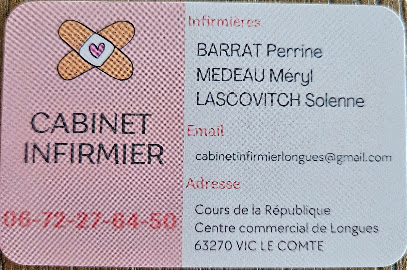 Barrat Infirmière à Vic-le-Comte
