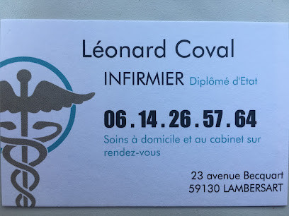 Cabinet infirmier / infirmier libéral / infirmière libérale Lambersart Canon d'or. Léonard Coval, Cabinet Infirmier à Lambersart