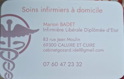 Cabinet Infirmier Badet Marion Infirmière à Caluire-et-Cuire