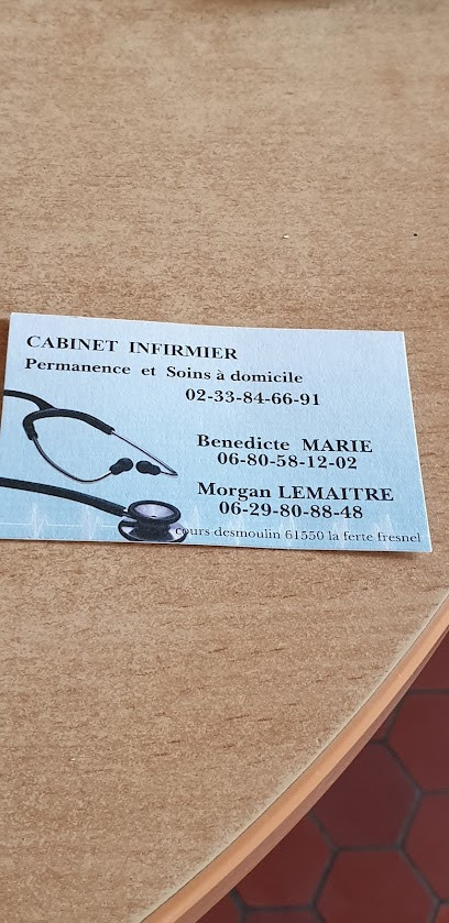 Benedicte Marie, Infirmière à la Ferté-en-Ouche