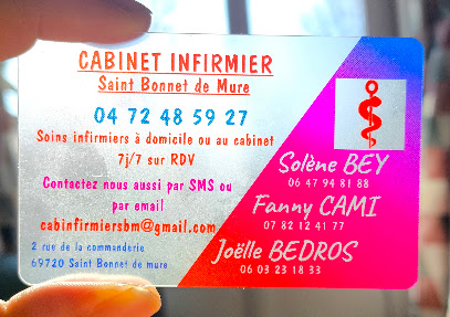 Cabinet Infirmier Joëlle Bedros Infirmière à Saint-Bonnet-de-Mure