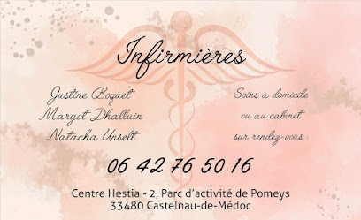 Cabinet Infirmier Castelnau De Médoc Justine - Margot - Natacha, Cabinet Infirmier à Castelnau-de-Médoc